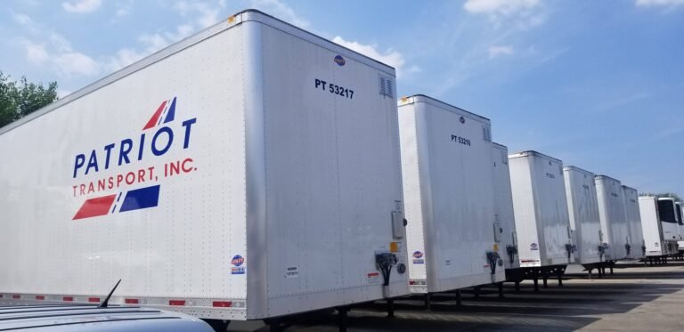Trailer ready for pickup with full US DOT and MC decals